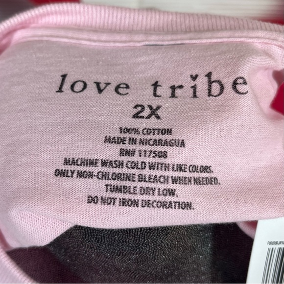 Love Tribe 2XL Christmas T-shirt with Curvy+ Christmas leggings - Picture 7 of 12